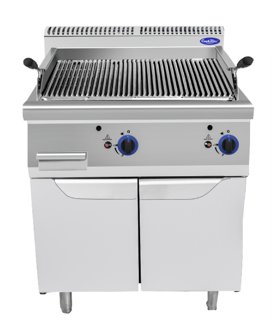 AT7G8CM-F Lava Stone Grill Manual Height Adjustment